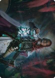 Tergrid, God of Fright Art Card (27) [Kaldheim Art Series]