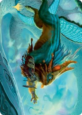 Toski, Bearer of Secrets Art Card (Gold-Stamped Signature) (52) [Kaldheim Art Series]