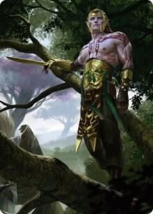 Tyvar Kell Art Card (53) [Kaldheim Art Series]