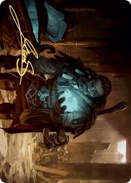 Vault Robber Art Card (Gold-Stamped Signature) (40) [Kaldheim Art Series]