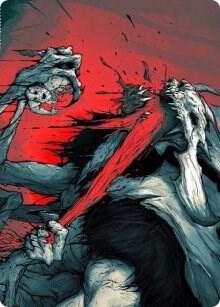 Vorinclex, Monstrous Raider Art Card (79/81) [Kaldheim Art Series]