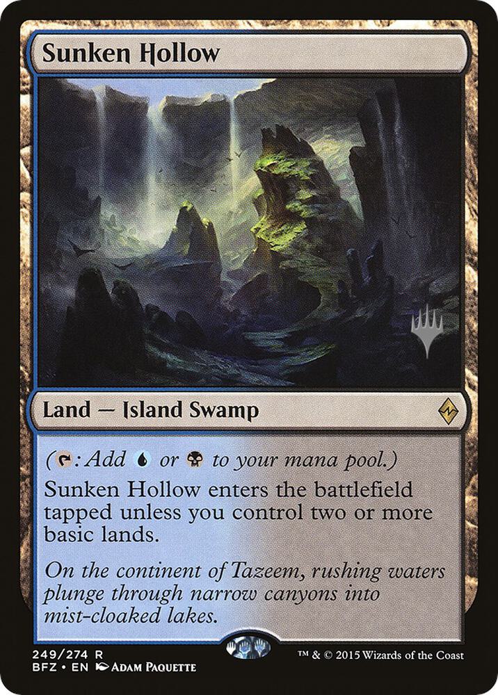 Sunken Hollow (249) [Kaldheim Promos]