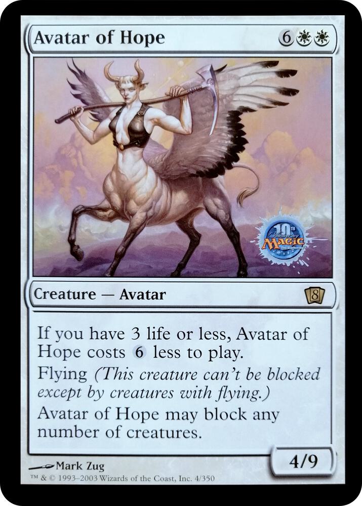 Avatar of Hope (Grand Prix Bangkok 2003) (4) [Oversize Cards]