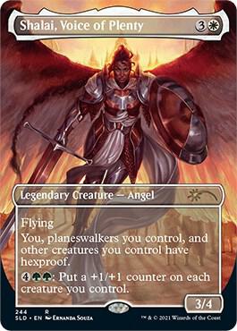 Shalai, Voice of Plenty (244) [Secret Lair Drop] [Borderless]