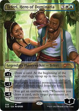 Teferi, Hero of Dominaria (248) [Secret Lair Drop] [Borderless]