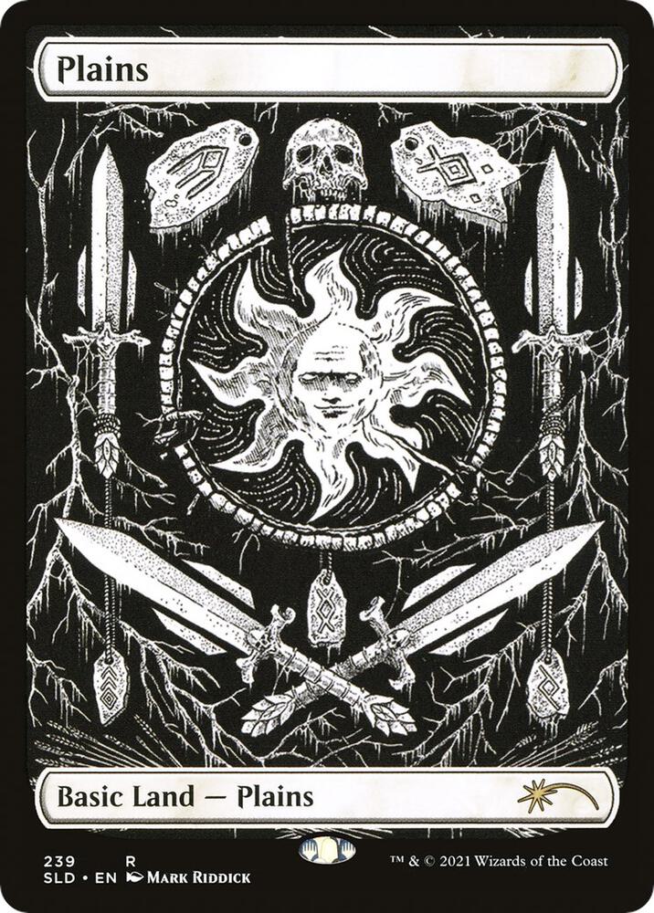 Plains (Crushing Brutality) (239) [Secret Lair Drop]