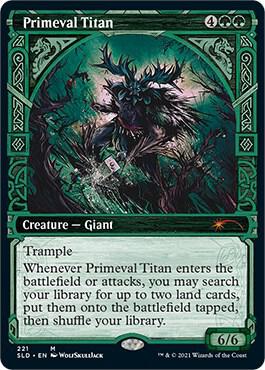 Primeval Titan (221) [Secret Lair Drop] [Showcase]