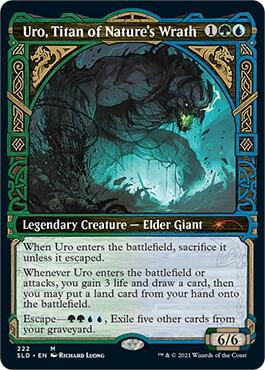 Uro, Titan of Nature's Wrath (222) [Secret Lair Drop] [Showcase]