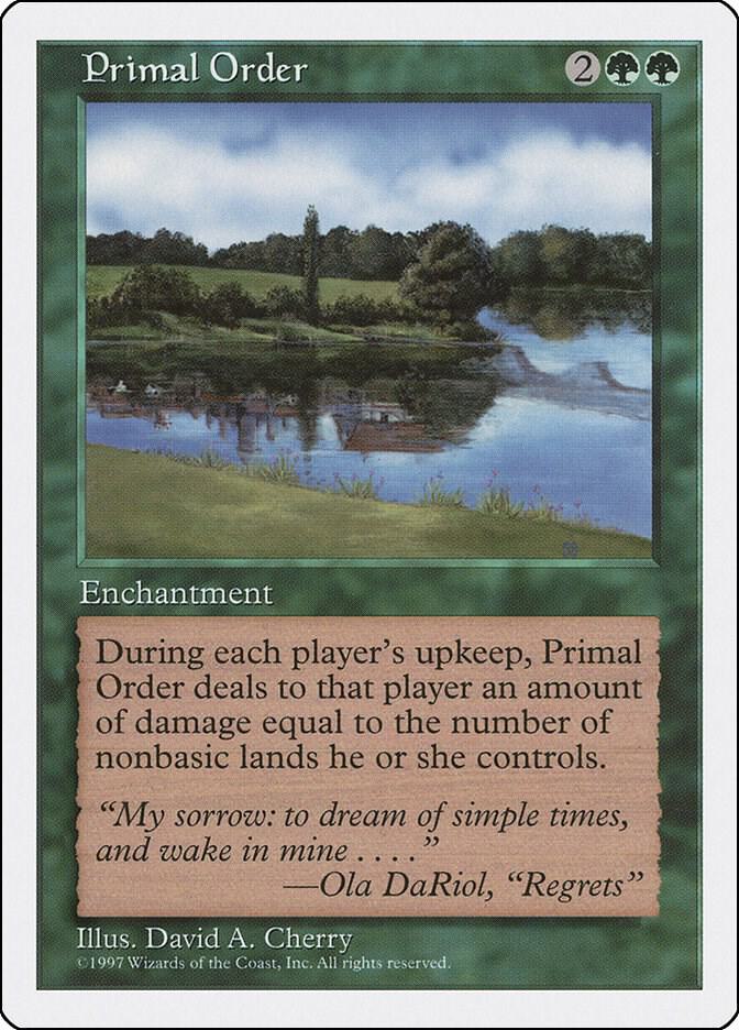 Primal Order (318) [Fifth Edition]