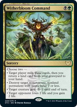 Witherbloom Command (248) [Strixhaven: School of Mages]