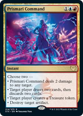 Prismari Command (214) [Strixhaven: School of Mages]