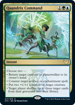 Quandrix Command (217) [Strixhaven: School of Mages]
