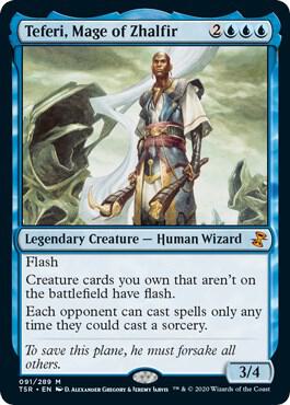 Teferi, Mage of Zhalfir (91) [Time Spiral Remastered]