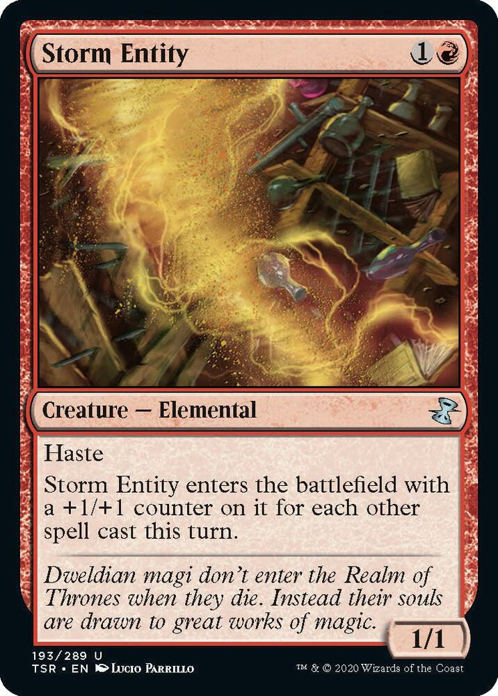 Storm Entity (193) [Time Spiral Remastered]