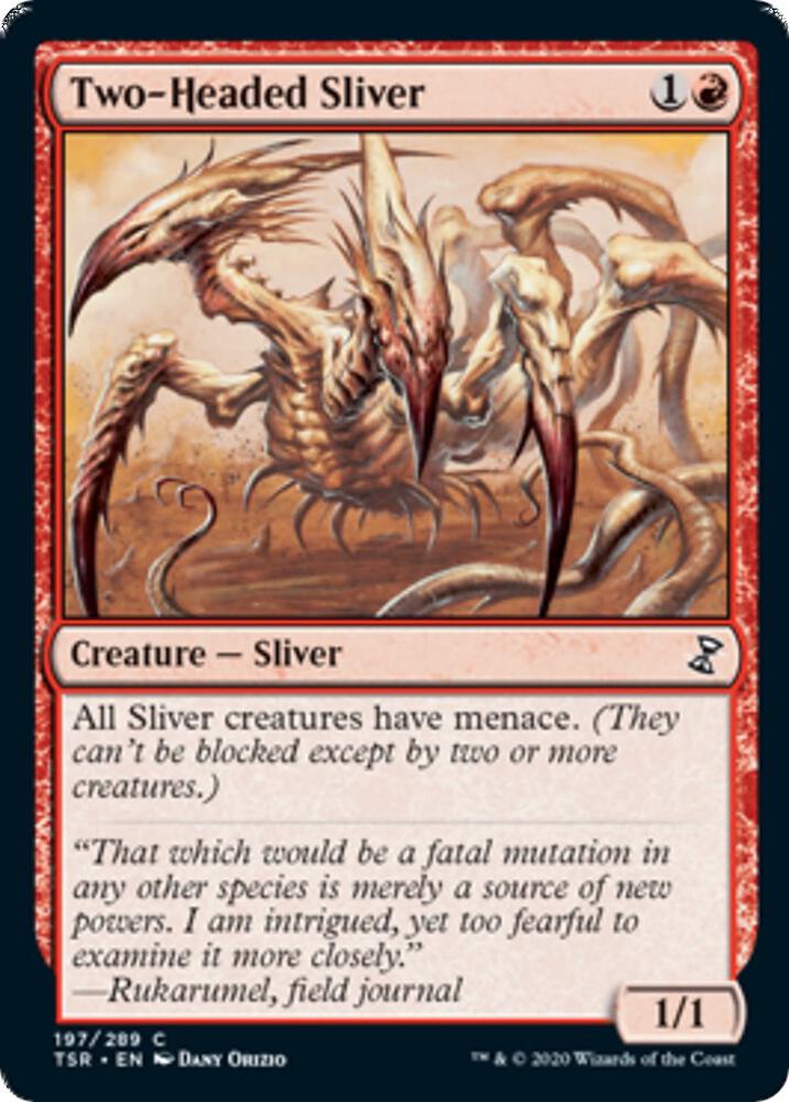 Two-Headed Sliver (197) [Time Spiral Remastered]