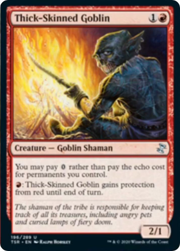 Thick-Skinned Goblin (196) [Time Spiral Remastered]