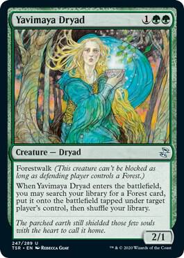 Yavimaya Dryad (247) [Time Spiral Remastered]