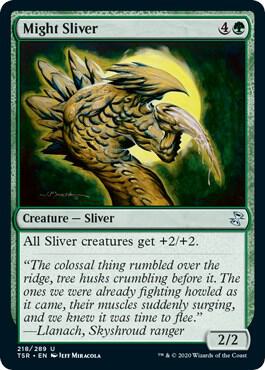Might Sliver (218) [Time Spiral Remastered]