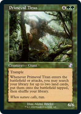 Primeval Titan (365) [Time Spiral Remastered]