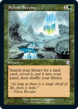 Sylvan Scrying (367) [Time Spiral Remastered]