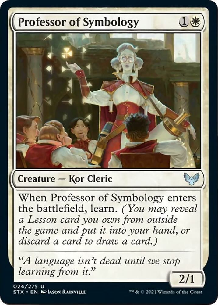 Professor of Symbology (24) [Strixhaven: School of Mages]