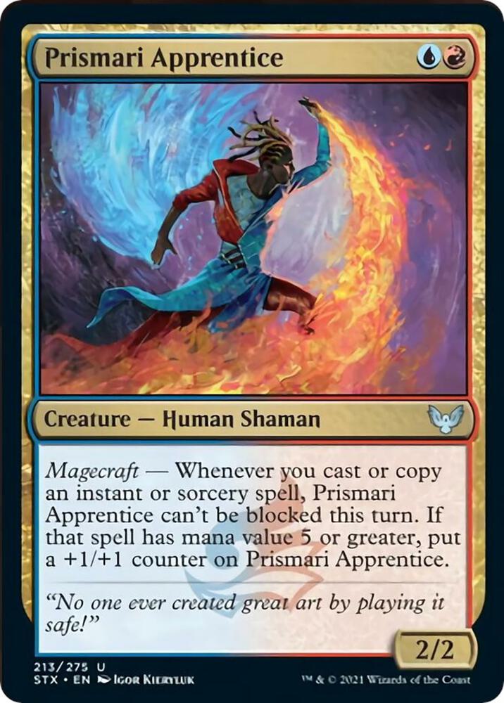 Prismari Apprentice (213) [Strixhaven: School of Mages]