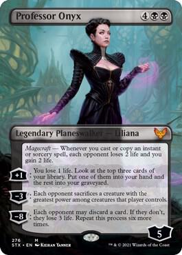 Professor Onyx (Borderless) (276) [Strixhaven: School of Mages] [Borderless]