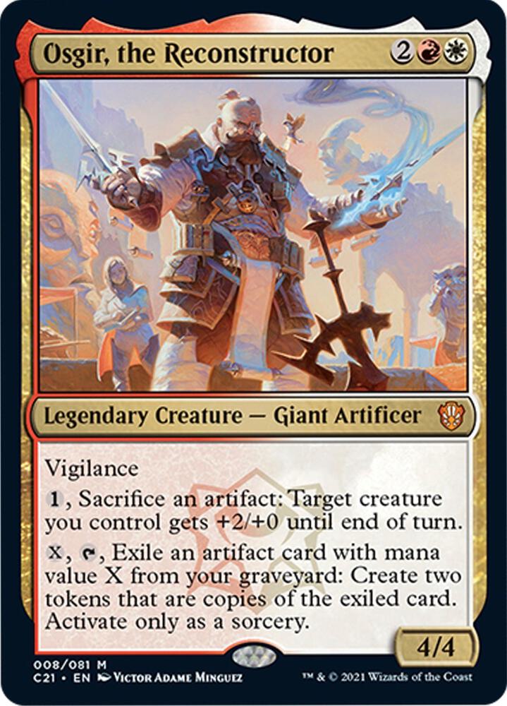 Osgir, the Reconstructor (8) [Commander 2021]