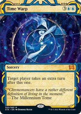 Time Warp (22) [Strixhaven Mystical Archive] [Showcase, Borderless]