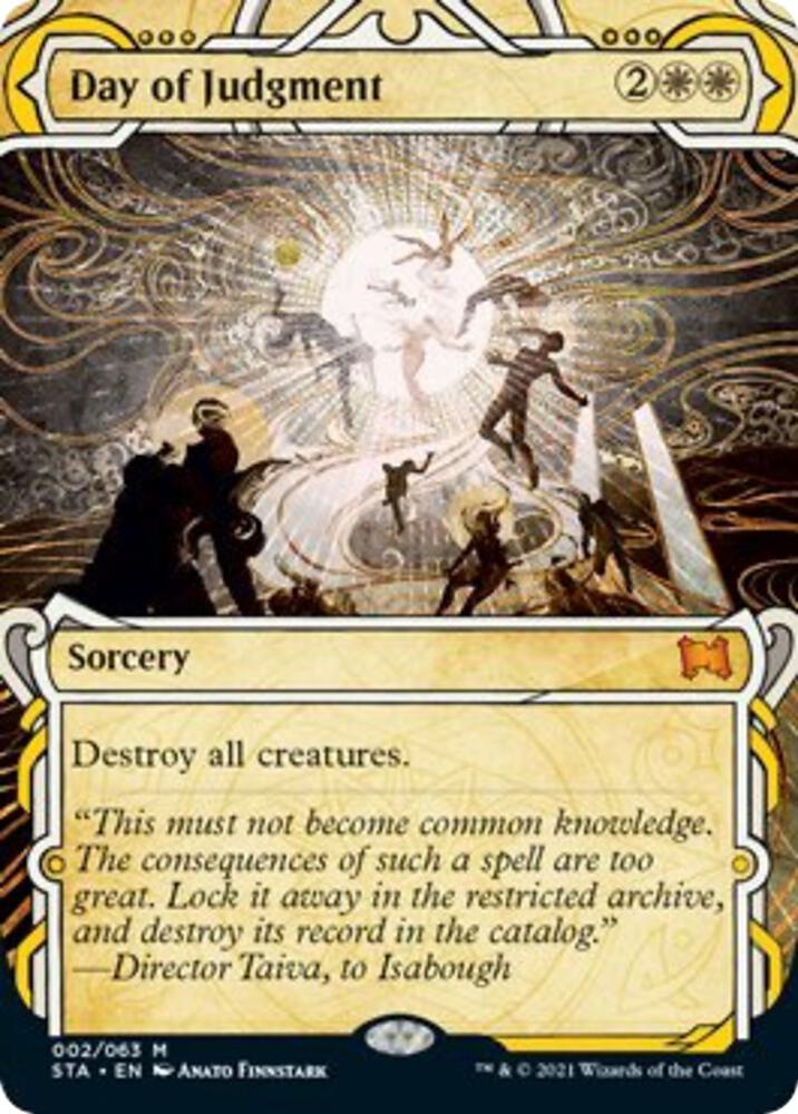 Day of Judgment (2) [Strixhaven Mystical Archive] [Showcase, Borderless]