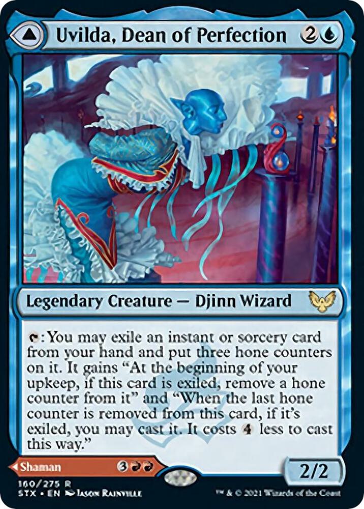 Uvilda, Dean of Perfection (160) [Strixhaven: School of Mages]