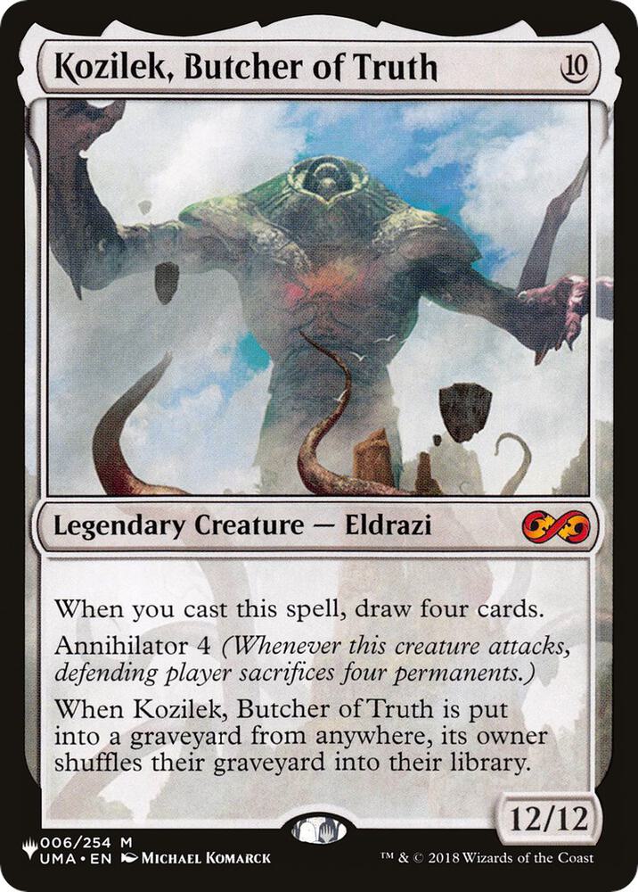 Kozilek, Butcher of Truth (006/254) [The List]