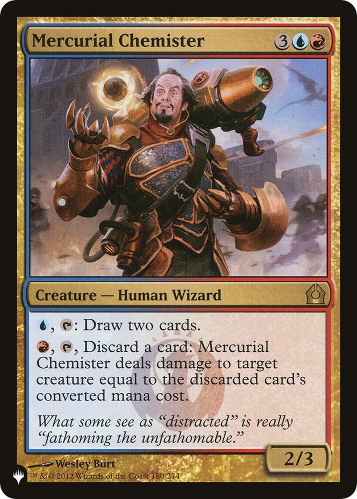 Mercurial Chemister (180/274) [The List]