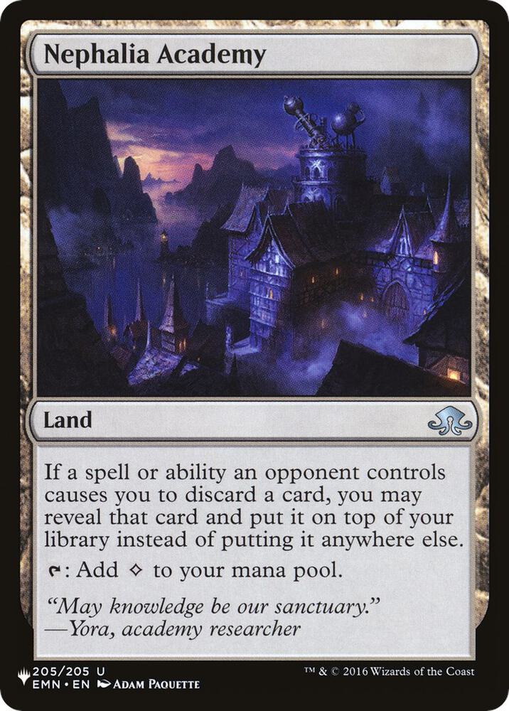 Nephalia Academy (205/205) [The List]