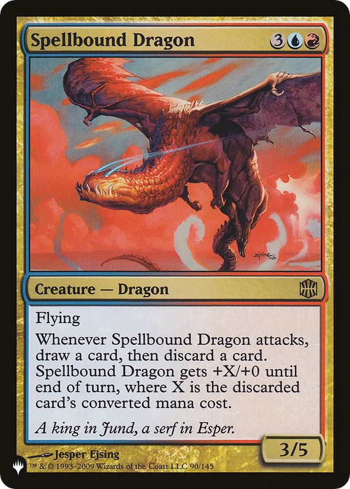 Spellbound Dragon (90/145) [The List]