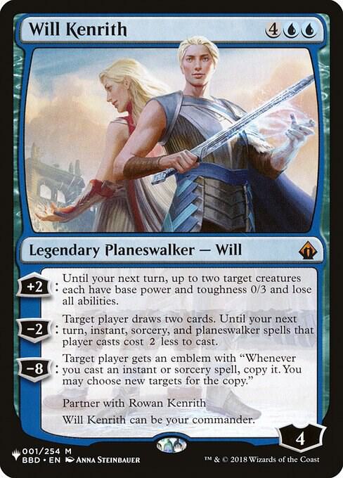 Will Kenrith (001/254) [The List]