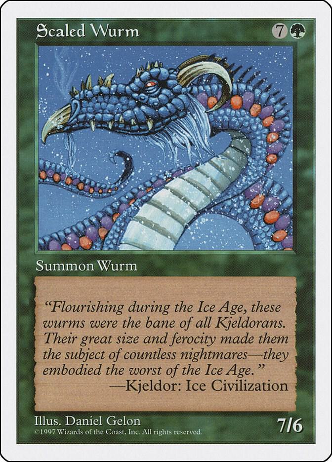 Scaled Wurm (322) [Fifth Edition]