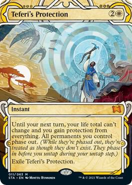 Teferi's Protection (11) [Strixhaven Mystical Archive] [Showcase, Borderless]