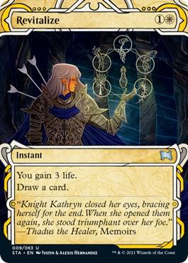 Revitalize (9) [Strixhaven Mystical Archive] [Showcase, Borderless]
