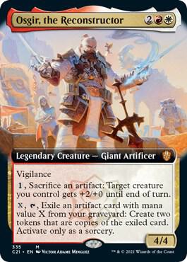 Osgir, the Reconstructor (Extended Art) (335) [Commander 2021] [Extended Art]