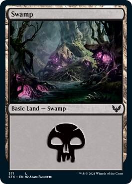 Swamp (371) [Strixhaven: School of Mages]