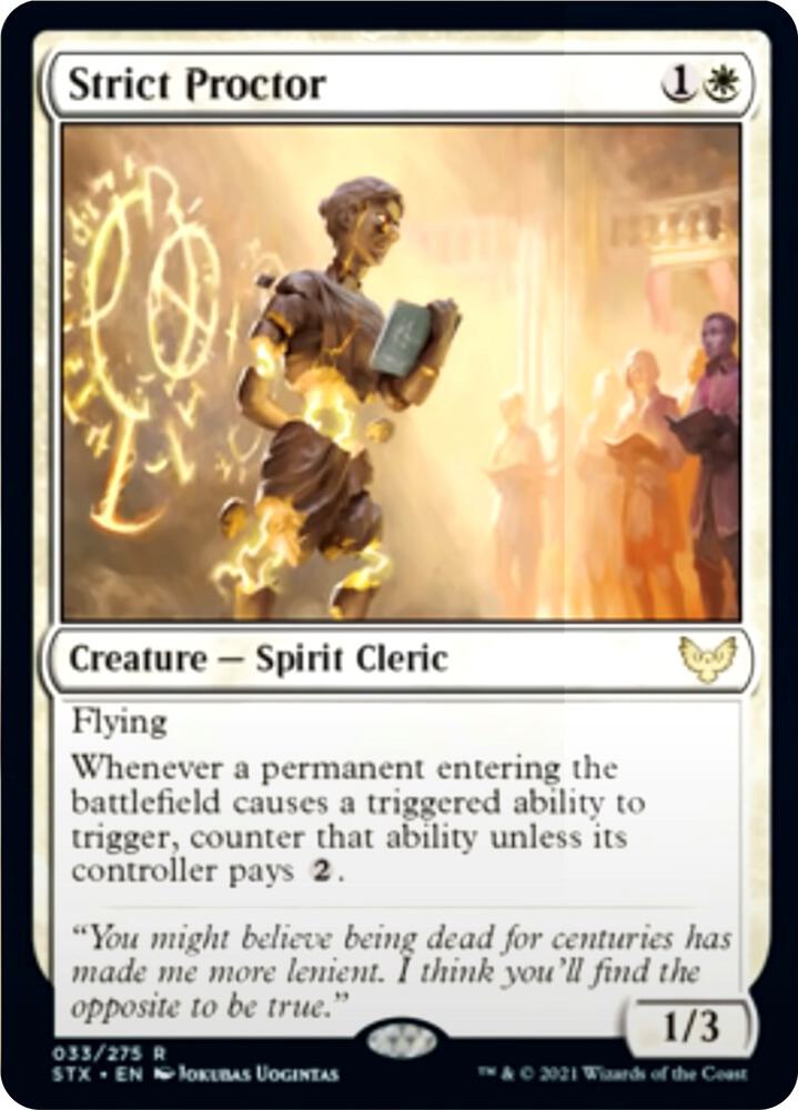 Strict Proctor (33) [Strixhaven: School of Mages]