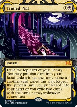 Tainted Pact (33) [Strixhaven Mystical Archive] [Showcase, Borderless]