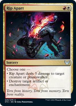 Rip Apart (225) [Strixhaven: School of Mages]