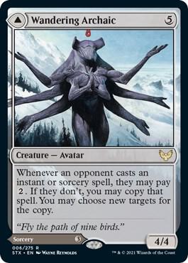 Wandering Archaic (6) [Strixhaven: School of Mages]