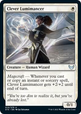 Clever Lumimancer (10) [Strixhaven: School of Mages]