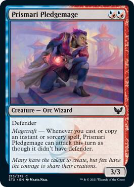 Prismari Pledgemage (215) [Strixhaven: School of Mages]