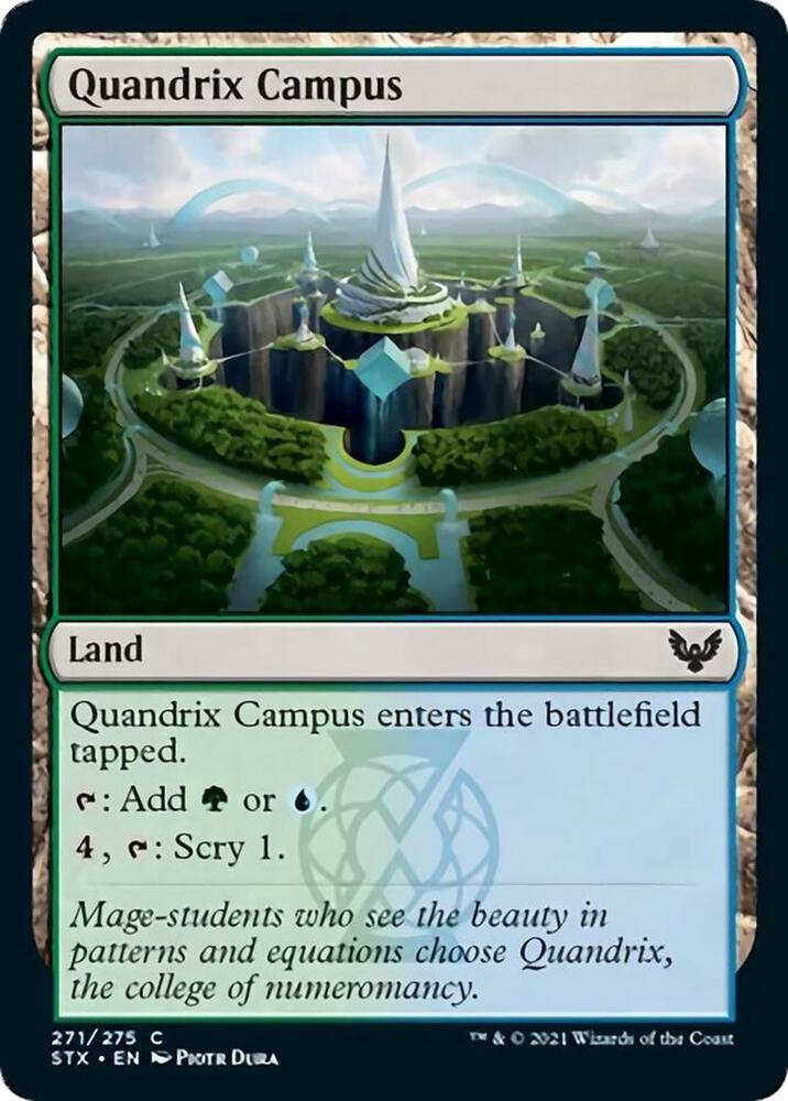 Quandrix Campus (271) [Strixhaven: School of Mages]