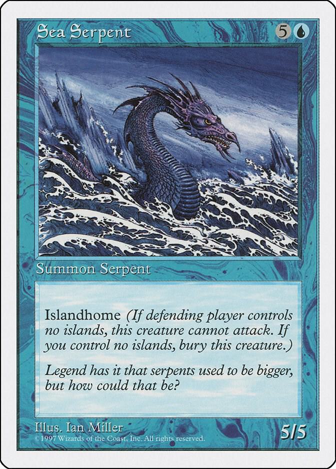 Sea Serpent (118) [Fifth Edition]