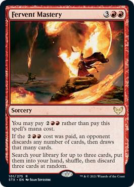 Fervent Mastery (101) [Strixhaven: School of Mages]